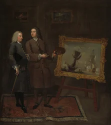 Thomas Walker a Peter Monamy, kolem roku 1735