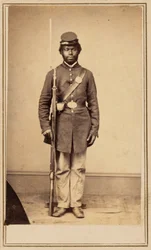 Christopher Anderson, vojín Co. F. 108 U.S.C.T.