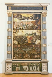 Otevření šesté pečeti, Ezechielovo vidění a poslední soud, 1584