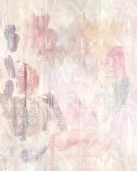 Jemná květinová abstrakce