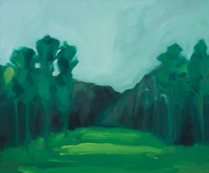 Zahrada 1, 2019 (olej na plátně)