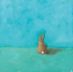 Little Bun, 2018 (olej na desce)