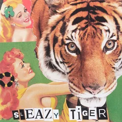 Sleazy Tiger, 2019 (koláž)