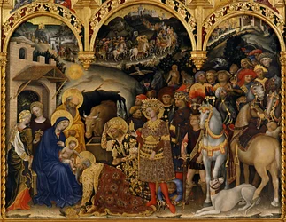 Klanění mudrců, 1423