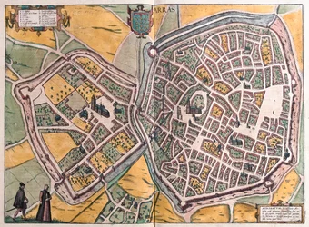 Arras, Calais - severní Francie - v 