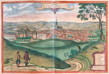 Polná (Čechy), Česká republika - v "Civitates Orbis Terrarum" Georga Brauna, Kolín nad Rýnem 1617
