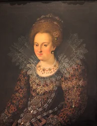Německy: Portrét Barbory Sophie von Brandenburg Portrét Barbory Sophie Braniborské