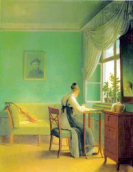 Výšivka žena
