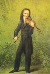 Houslista Niccolò Paganini