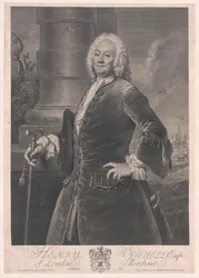 Obchodník v Londýně Henry Voguell