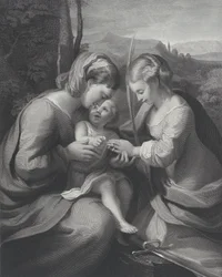 Mystické manželství svaté Kateřiny, ca. 1831.