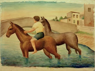 G.Schrimpf, koňský rybník