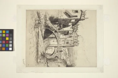 Dva mosty, San Remo (inkoust)