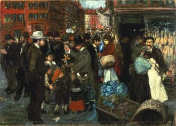 Pouliční scéna (Hester Street)