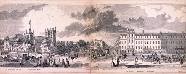 Panorama Londýna, 1849
