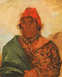 Ee-mat-lá-, král Filip, druhý náčelník, 1838.