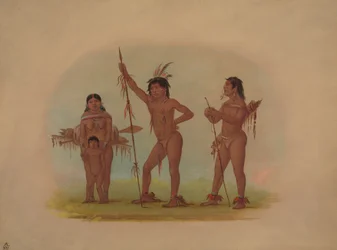 Čtyři indiáni Mura, 18541869.
