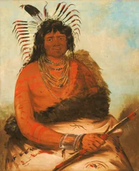 Háh-nee, Bobr, bojovník, 1834.
