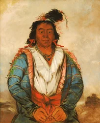 Hose-put-o-káw-gee, a Brave, 1834.