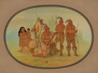 Osage Indians, 18611869.