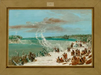 Portage kolem vodopádů Niagara u Table Rock