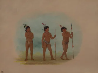Tři děti Auca, 18541869.
