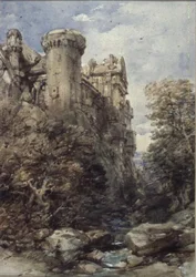 Craigmillar Castle (wc na papíře)