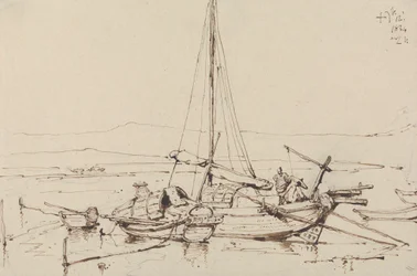 Čínské čluny, 1834