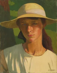 The Nut Brown Maid (olej na plátně)