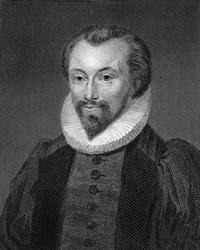 Portrét básníka Johna Donna 1572-1631.