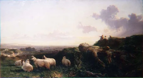 Večer na South Downs