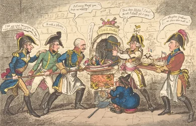 Spojenečtí pekaři aneb Korsická ropucha v díře, 1. dubna 1814., 1. dubna 1814.