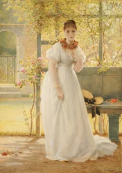 V obezděné zahradě, 1869