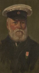 Portrét C. Clothiera, 6., kolem roku 1920 (olej na panelu)