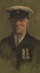 Portrét G. Marshmana, 62., kolem roku 1920 (olej na panelu)