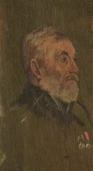 Portrét H. Fussella, L.T.C., c. 1920 (olej na panelu)