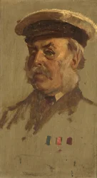 Portrét J. Price, 28., ca. 1920 (olej na panelu)