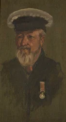 Portrét R. Coombse, M.T., kolem roku 1920 (olej na panelu)