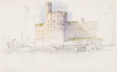 Zámek Caernarvon, 1899.