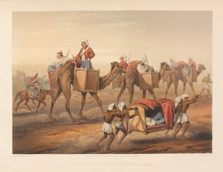 ?Posilovací řízení do Dillí?, 1857