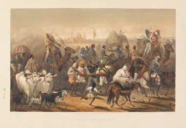 ?Tvoje domorodých spojenců?, 1857-1858 cca