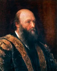 Portrét Roberta Arthura Talbota Gascoyne-Cecila, třetího markýze ze Salisbury (Hatfield