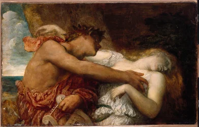 Orfeus a Eurydika, kolem roku 1870