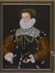 Lady Philippa Coningsby (olej na dřevě)