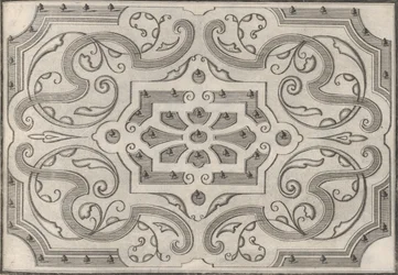Gartten květinové záhony, 1697-1705.
