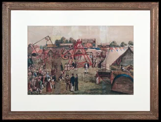 Croydon Fair, 1833 (pastelka)