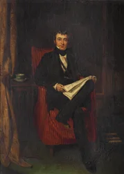 Kapitán William Stanway Parkinson (asi 1769-1838), asi 1825 (olej na plátně)