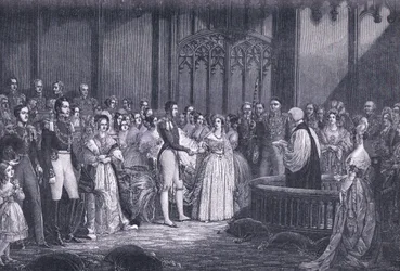 Sňatek královny Viktorie AD 1840
