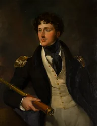 Portrét kapitána Hon. Charles Bridgeman (1791-1860), kolem 1810-50 (olej na plátně)