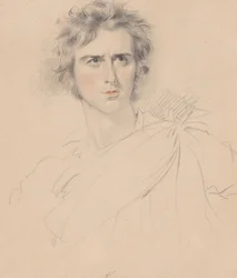 Edmund Kean v postavě Macbetha, 1814.